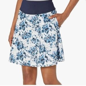 Puma Skirt Floral Athletic LightWeight Size Small